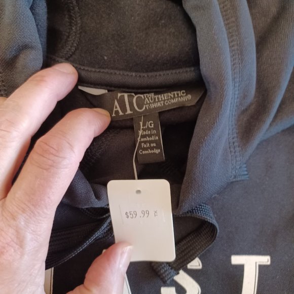NWOT! Dynasty Made in Canada Black Hoodie ( 5225) - Picture 3 of 7